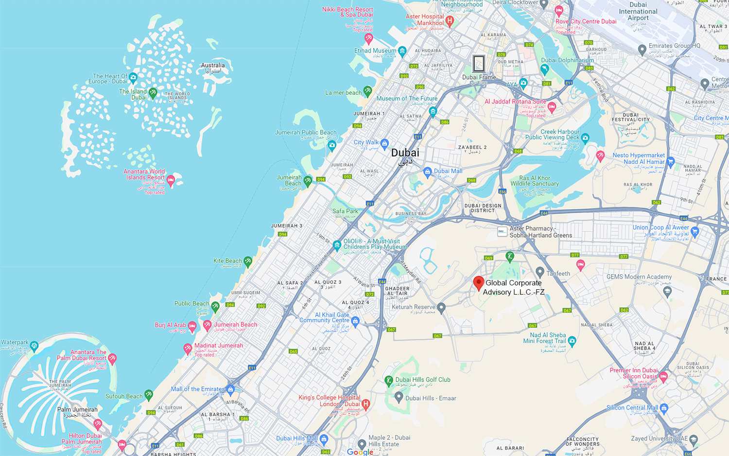 Global Corporate Advisory L.L.C.-FZ Dubai UAE